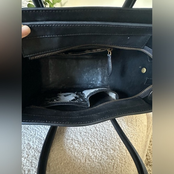 Micro Luggage Handbag Leather & Python - Picture 13 of 16